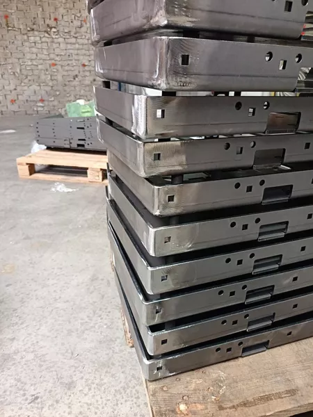Welded carbon steel housing – series production